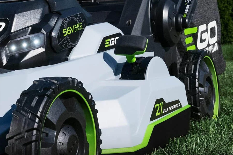 electric walk behind mower