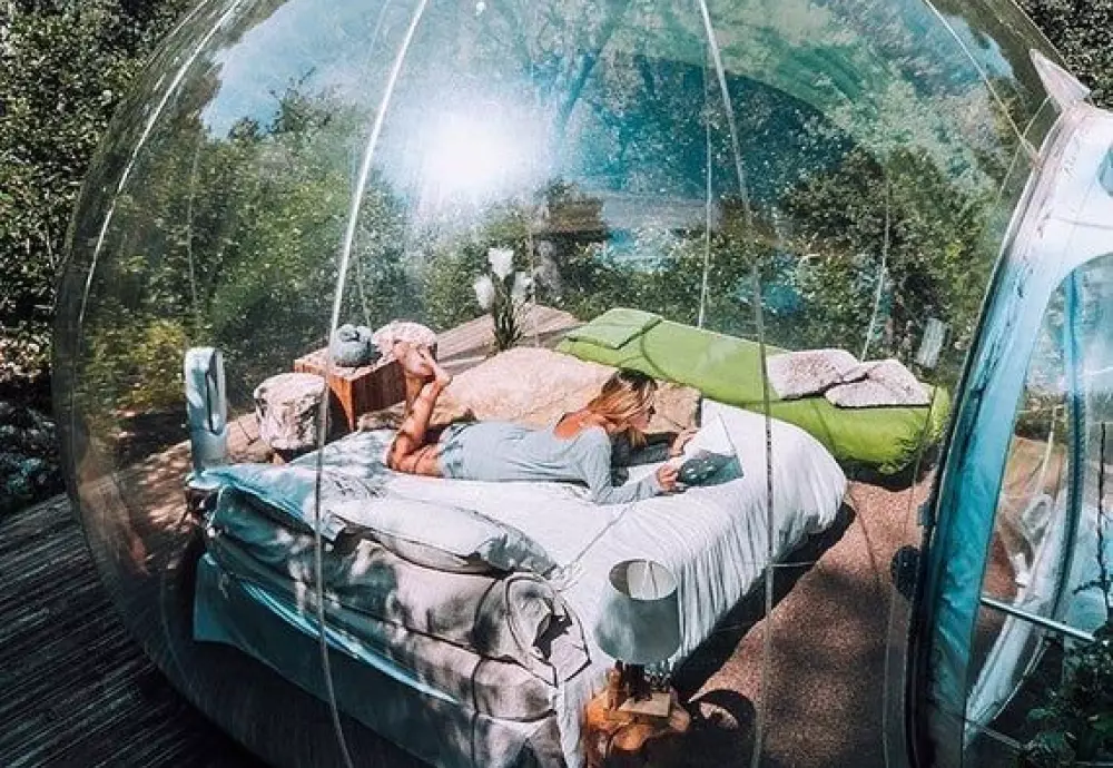 bubble tent stargaze